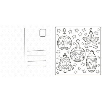 Super Cuties Cosy Christmas Colouring Book | Kids Art
