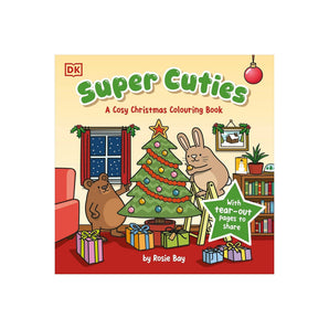 Super Cuties Cosy Christmas Colouring Book | Kids Art