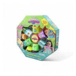 Slimy Super Multi Sensory Set 2oz (56g) Octagon Multi Sensory Version 19pcs Unit Pack
