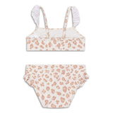 Swim Essentials Beige Leopard Bikini For Girls | Kids Swimwear