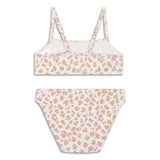 Swim Essentials Beige Leopard Bikini For Girls | Kids Swimwear