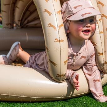 Swim Essentials Canopy Baby Pool 100cm | Inflatable With Sun Shade