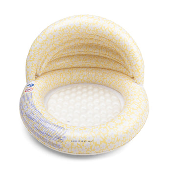 Swim Essentials Canopy Baby Pool 100cm | Inflatable With Sun Shade