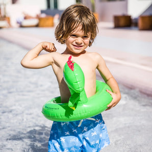 Swim Essentials Dinosaur Split Ring 56cm | Kids Easy Access Pool Float