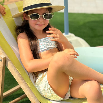 Swim Essentials Florish Green Bikini For Girls | Kids Swimwear