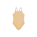 Swim Essentials Florish Yellow Swimsuit For Girls | Kids Swimwear