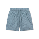 Swim Essentials Green Leopard Swim Shorts For Boys | Kids Swimwear