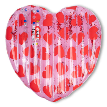 Swim Essentials Heart Shape Pool Float 150cm | Fun Summer Inflatable