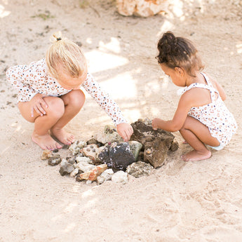 Swim Essentials Khaki Leopard Print Swimsuit For Girls | Kids Swimwear