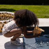 Swim Essentials Khaki Leopard Print Swimsuit For Girls | Kids Swimwear