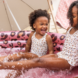 Swim Essentials Khaki Leopard Print Swimsuit For Girls | Kids Swimwear