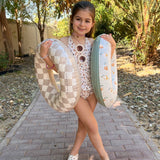 Swim Essentials Kids Swim Ring 55cm | Fun Printed Pool Float