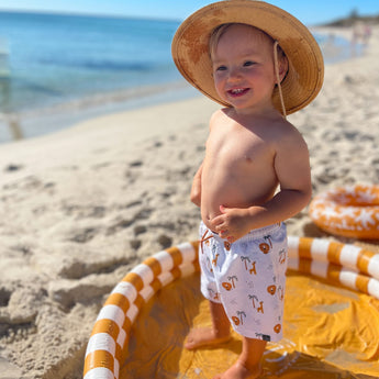 Swim Essentials Kids Swim Shorts For Boys | Fun Summer Swimwear