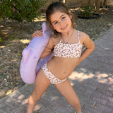 Swim Essentials Leopard Animal Swim Ring 55cm | Kids Pool Float