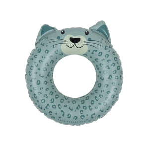 Swim Essentials Leopard Animal Swim Ring 55cm | Kids Pool Float