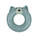 Swim Essentials Leopard Animal Swim Ring 55cm | Kids Pool Float