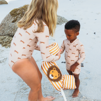 Swim Essentials Lion Puddle Jumper | Kids Swim Aid Ages 2 6