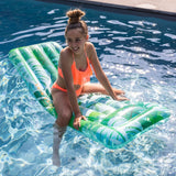 Swim Essentials Luxe Lie On Inflatable Float | Premium Pool Lounger