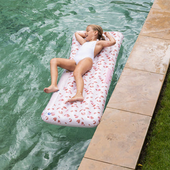 Swim Essentials Luxe Lie On Inflatable Float | Premium Pool Lounger