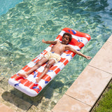 Swim Essentials Luxe Lie On Inflatable Float | Premium Pool Lounger