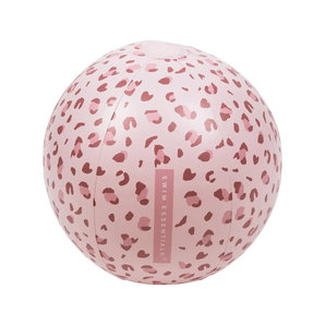 Swim Essentials Pastel Pink Leopard Beach Ball 51cm | Pool Toy