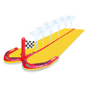 Swim Essentials Racing Sprinkler Waterslide | Kids Garden Water Toy