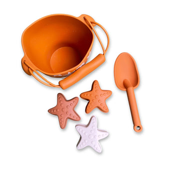 Swim Essentials Silicone Sand Bucket Set | Beach Toys For Kids