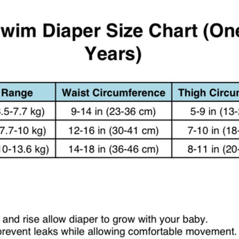 Swim Essentials Swim Diaper For Babies & Toddlers | Reusable Pool Wear