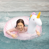 Swim Essentials Transparent Unicorn Swim Ring 104cm | Pool Float
