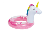 Swim Essentials Transparent Unicorn Swim Ring 104cm | Pool Float