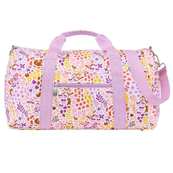 Kids 26L Travel Duffle Bag - Flower garden