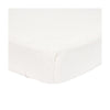 Fitted Bassinet Sheet Muslin Soft White