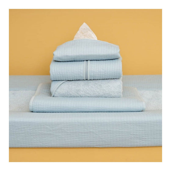 Cot Summer Blanket Pure Soft Blue