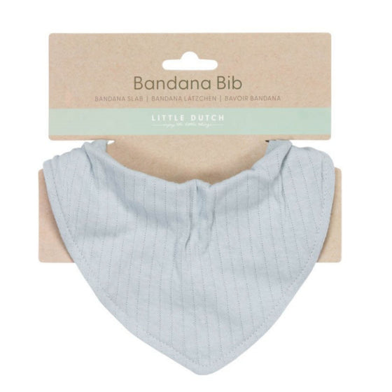Bandana Bib Pure Soft Blue