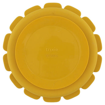 Trixie Silicone Divided Plate With Suction | Animal Collection Kids Plate - My Little Thieves
