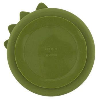 Trixie Silicone Divided Plate With Suction | Animal Collection Kids Plate - My Little Thieves