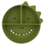 Trixie Silicone Divided Plate With Suction | Animal Collection Kids Plate - My Little Thieves