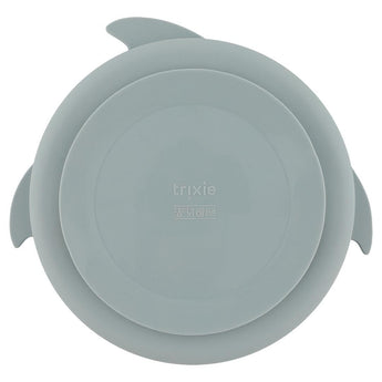 Trixie Silicone Divided Plate With Suction | Animal Collection Kids Plate - My Little Thieves