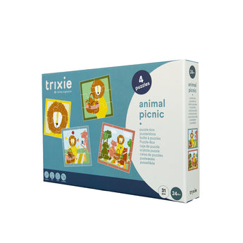 Trixie Animal Puzzle Box | Educational Jigsaw Toy For Toddlers 2+