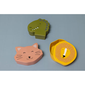 Trixie Animal Shaped Kids Lunch Box | Fun School Snack Container
