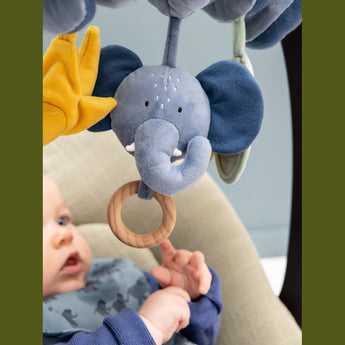 Trixie Baby Activity Spiral Toy | Handmade Eco Friendly Stroller Toy