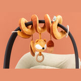 Trixie Baby Activity Spiral Toy | Handmade Eco Friendly Stroller Toy