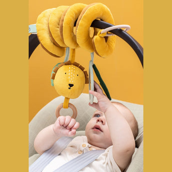 Trixie Baby Activity Spiral Toy | Handmade Eco Friendly Stroller Toy