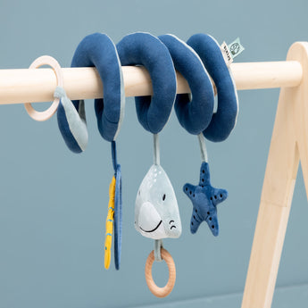Trixie Baby Activity Spiral Toy | Handmade Eco Friendly Stroller Toy