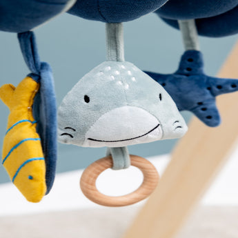 Trixie Baby Activity Spiral Toy | Handmade Eco Friendly Stroller Toy