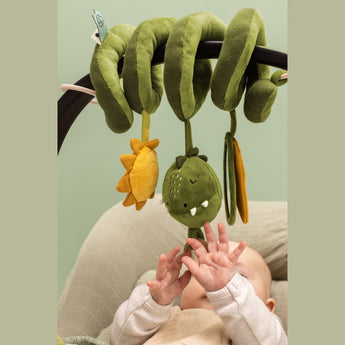 Trixie Baby Activity Spiral Toy | Handmade Eco Friendly Stroller Toy