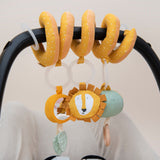 Trixie Baby Activity Spiral Toy | Handmade Eco Friendly Stroller Toy