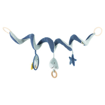 Trixie Baby Activity Spiral Toy | Handmade Eco Friendly Stroller Toy
