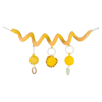 Trixie Baby Activity Spiral Toy | Handmade Eco Friendly Stroller Toy