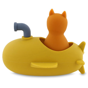 Trixie Bath Toy | Silicone Submarine Animal Adventure
